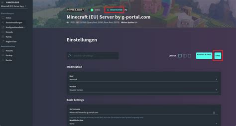 GPORTAL Minecraft Server – So stellst Du OP Rechte ein